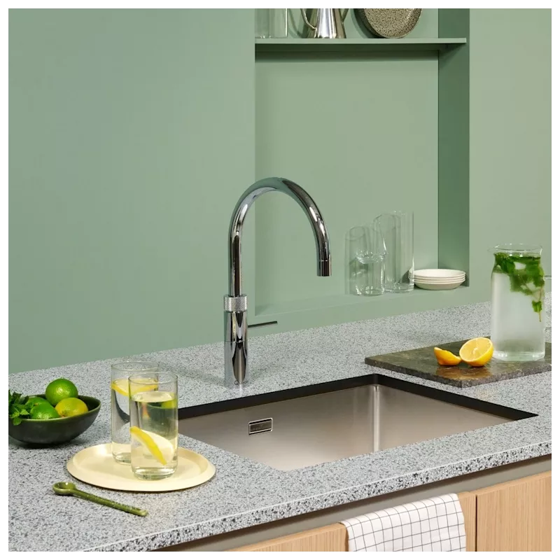 Mitigeur eau bouillante Douchette Fusion Round Chromé - PRO3
