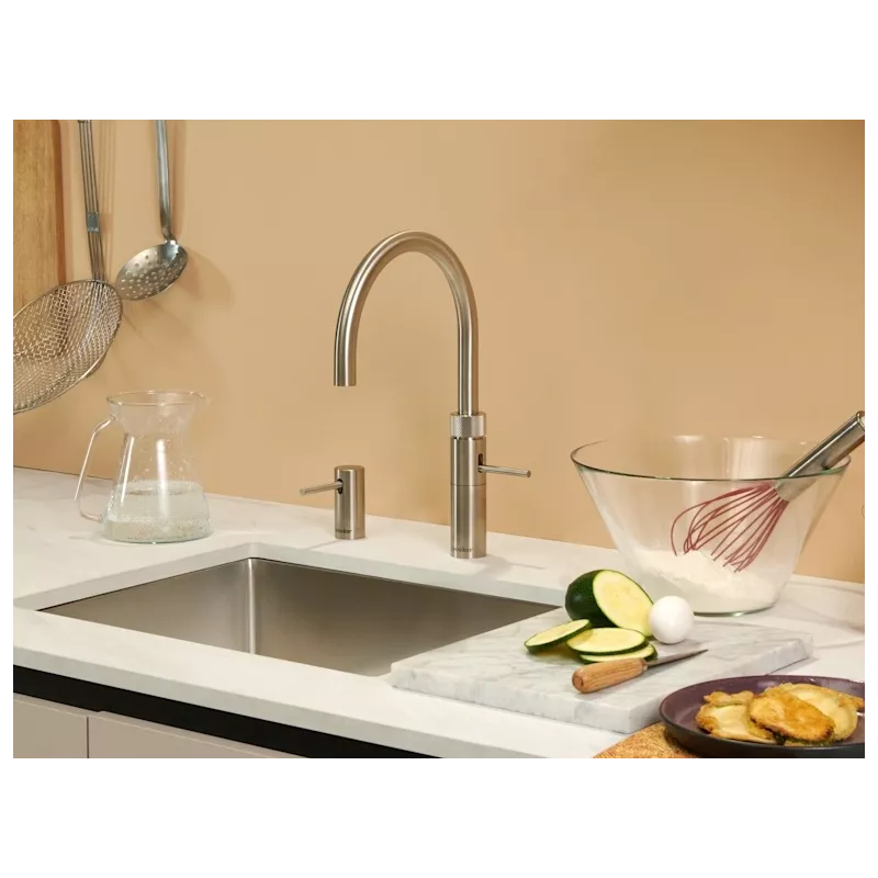 Mitigeur eau bouillante Fusion Round iNOX - Réservoir PRO3