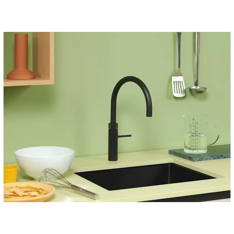 Mitigeur eau bouillante Fusion Round Noir - Réservoir PRO3