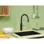 Mitigeur eau bouillante Fusion Round Noir - Réservoir PRO3