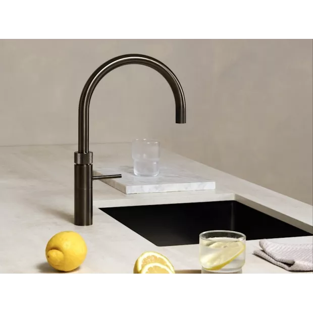 Mitigeur eau bouillante Fusion Gun Métal - Réservoir PRO3