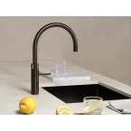Mitigeur eau bouillante Fusion Gun Métal - Réservoir PRO3