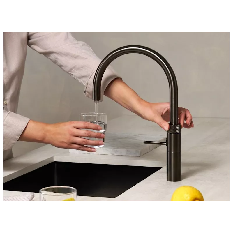Mitigeur eau bouillante Fusion Gun Métal - Réservoir PRO3