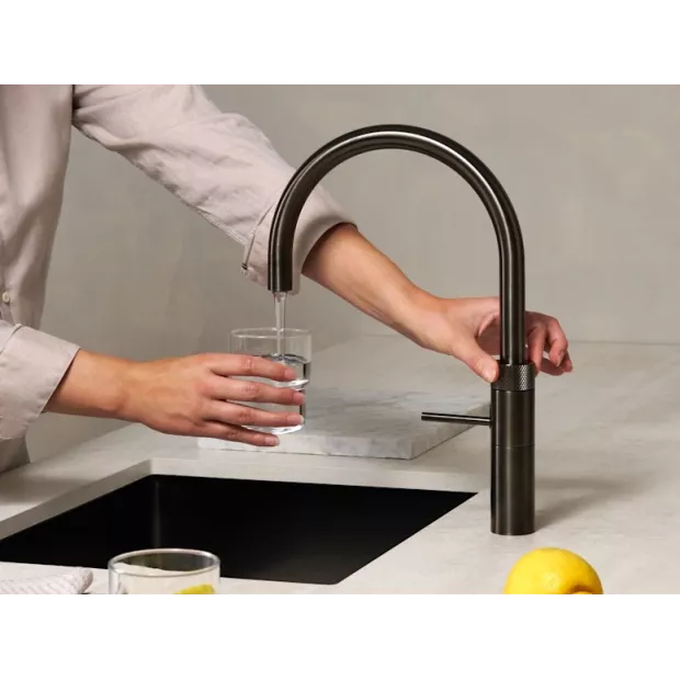 Mitigeur eau bouillante Fusion Gun Métal - Réservoir PRO3