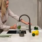 Mitigeur eau bouillante Fusion Gun Métal - Réservoir PRO3