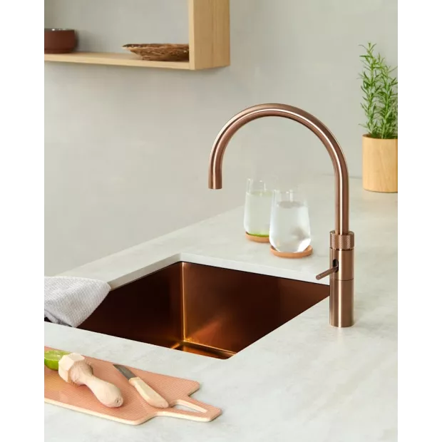 Mitigeur eau bouillante Fusion Cuivre rosé - Réservoir PRO3