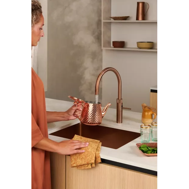 Mitigeur eau bouillante Fusion Cuivre rosé - Réservoir PRO3