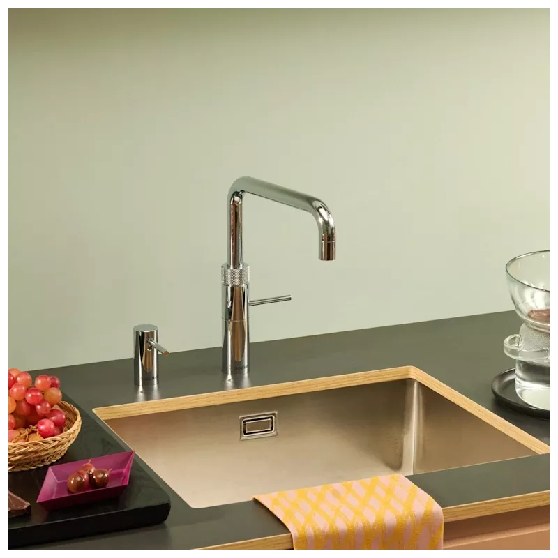 Mitigeur eau bouillante Fusion Square chromé Reservoir PRO3
