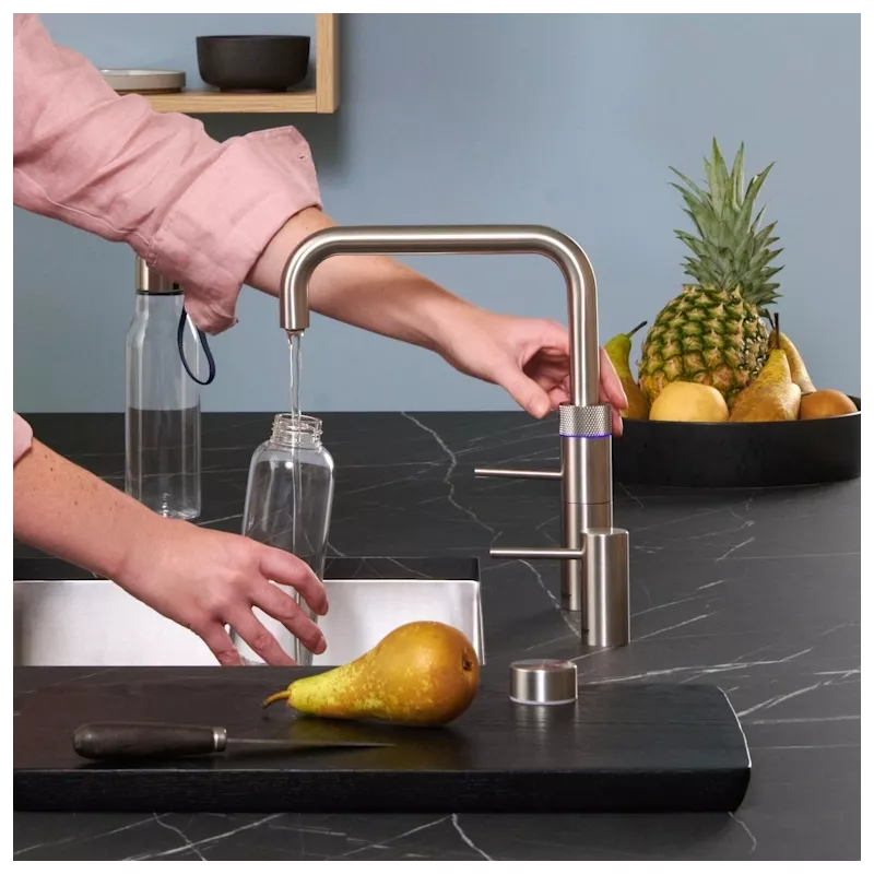 Mitigeur eau bouillante Fusion Square Inox Réservoir PRO3