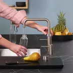Mitigeur eau bouillante Fusion Square Inox Réservoir PRO3