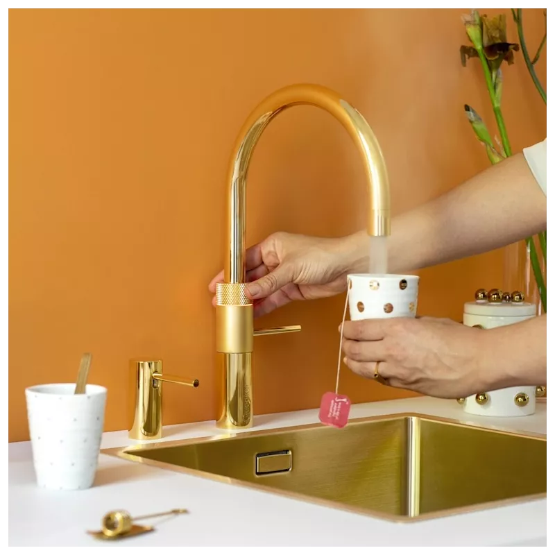 Mitigeur eau bouillante Front Round OR - Reservoir PRO3