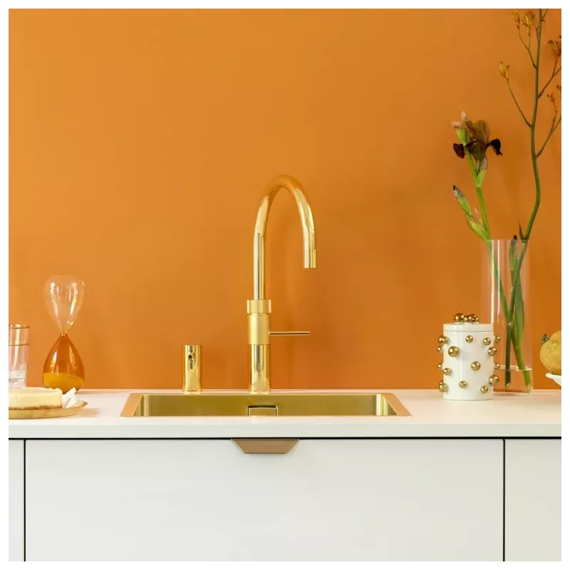 Mitigeur eau bouillante Front Round OR - Reservoir PRO3