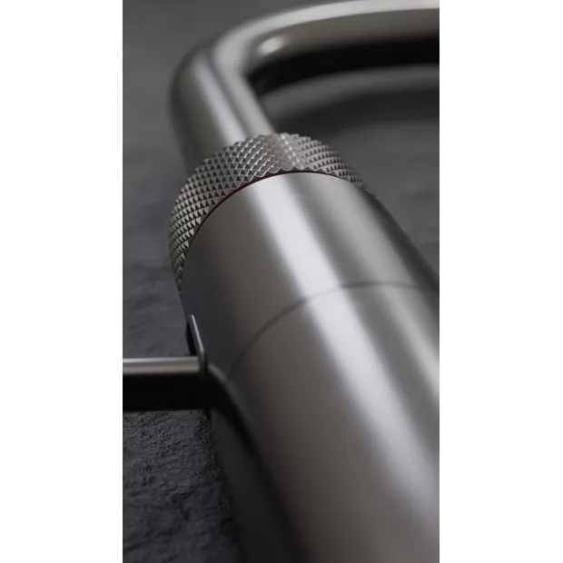 Mitigeur eau bouillante Fusion Square Gun Métal - PRO3