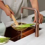 Mitigeur eau bouillante Fusion Square Cuivre rosé - PRO3