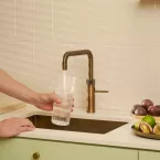 Mitigeur eau bouillante Fusion Square Cuivre rosé - PRO3