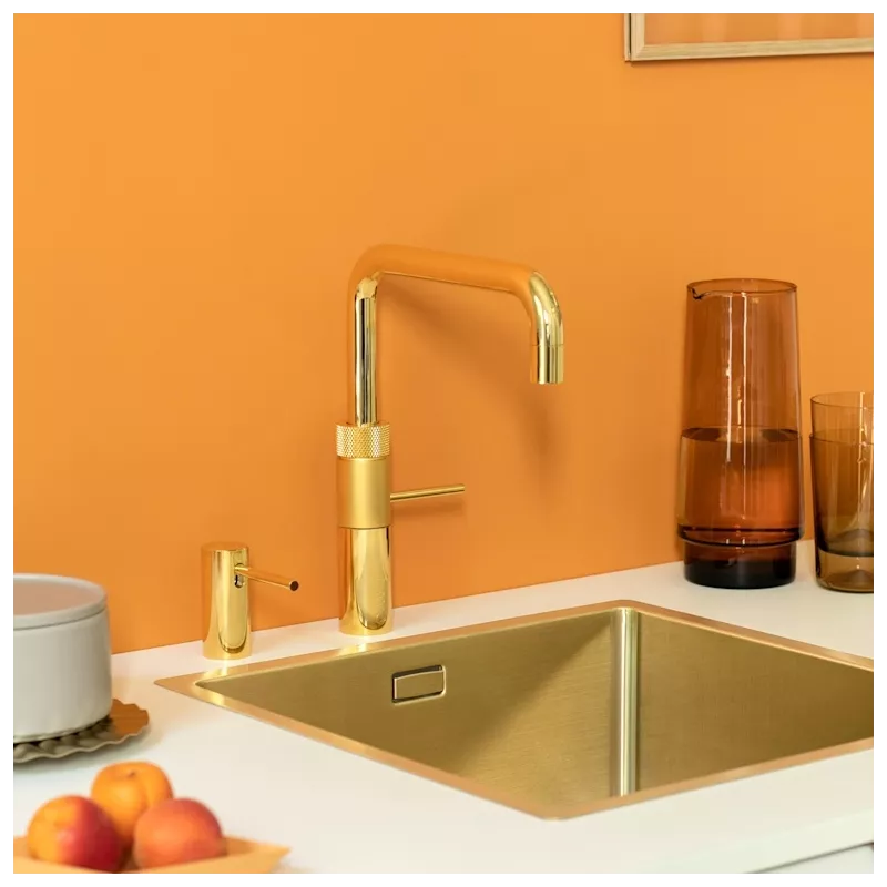 Mitigeur eau bouillante Fusion Square OR - Réservoir PRO3