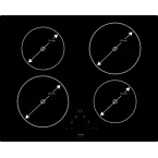 table de cuisson induction 65cm 7400W Novy 1753/2