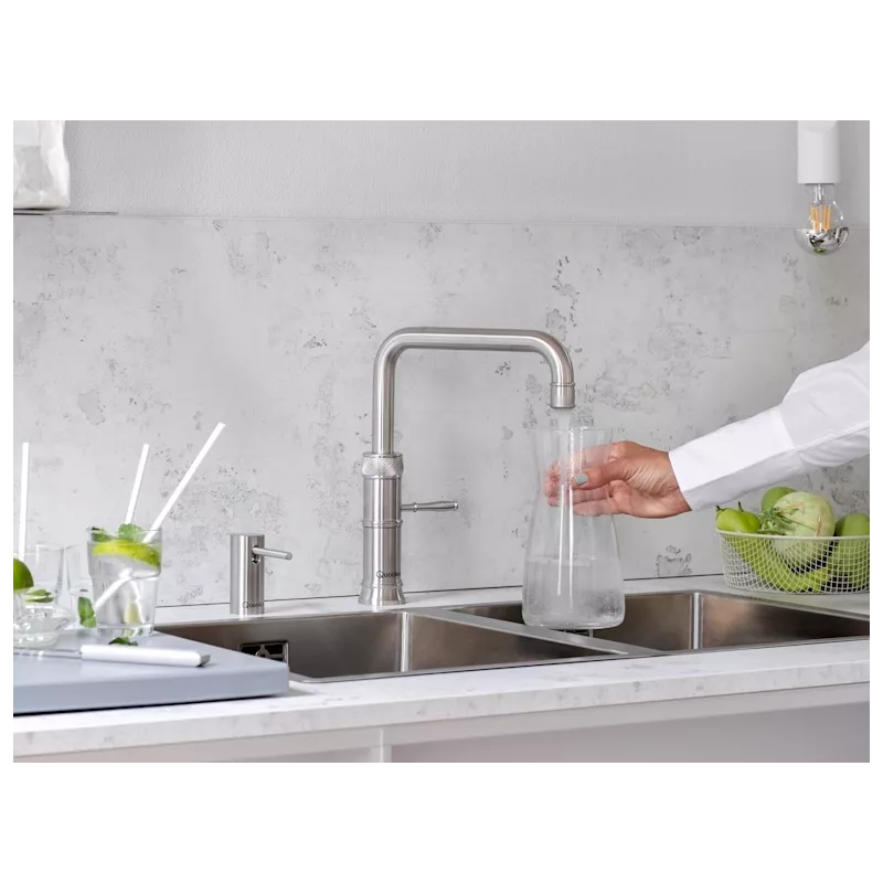 Mitigeur eau bouillante Classic Fusion Square Inox -PRO3