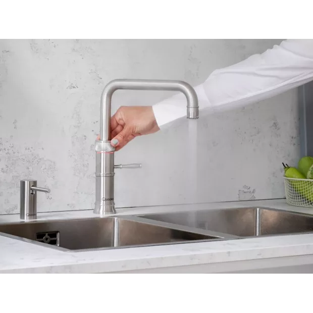Mitigeur eau bouillante Classic Fusion Square Inox -PRO3