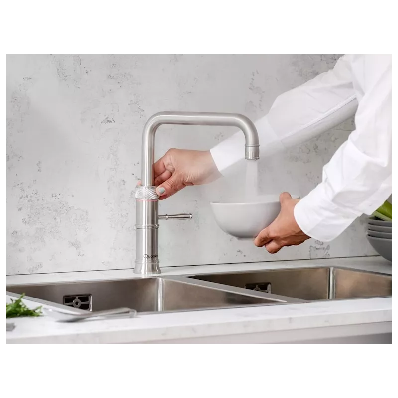 Mitigeur eau bouillante Classic Fusion Square Inox -PRO3