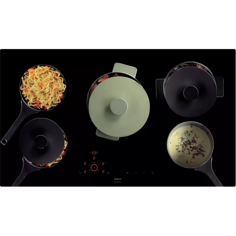 Table de cuisson induction 90cm 7400w Novy 1758|02