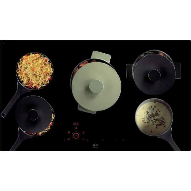 Table de cuisson induction 90cm 7400w Novy 1758|02