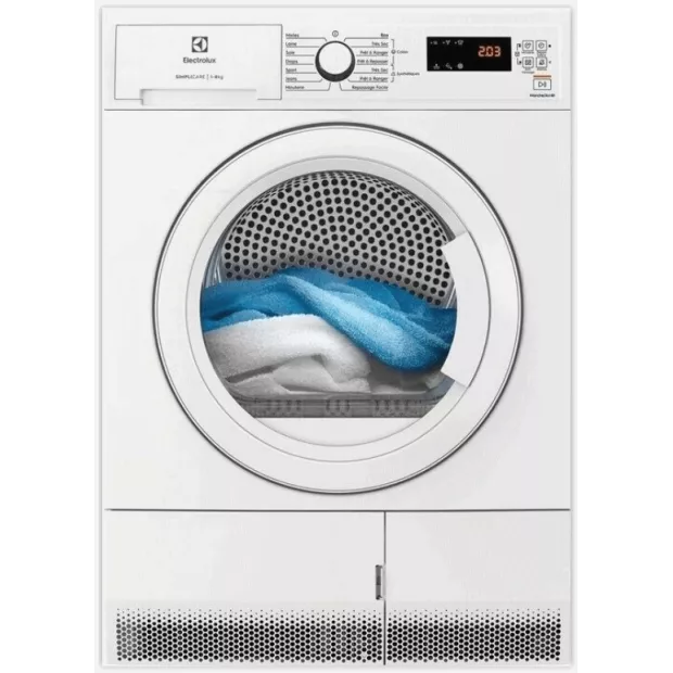 Seche-linge pompe à chaleur 8kg Electrolux