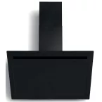 Hotte murale décorative inclinée 90cm noir Novy