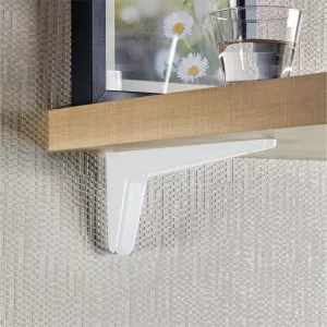 Support tablette blanc mat l.30 x P.240 x H.100mm