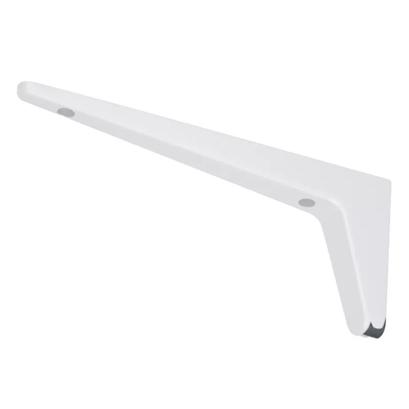 Support tablette blanc mat l.30 x P.240 x H.100mm