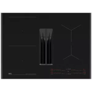 Table de cuisson aspirante AEG Saphir Matt