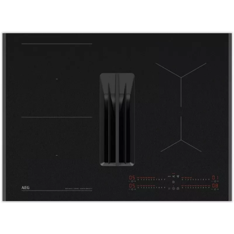 Table de cuisson aspirante AEG Saphir Matt