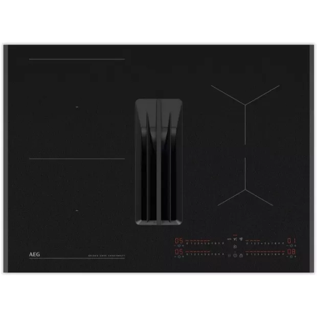 Table de cuisson aspirante AEG Saphir Matt