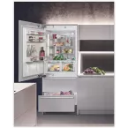 Réfrigérateur combiné intégrable biofresh 75cm Liebherr