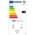 Réfrigérateur combiné intégrable 177cm Asko