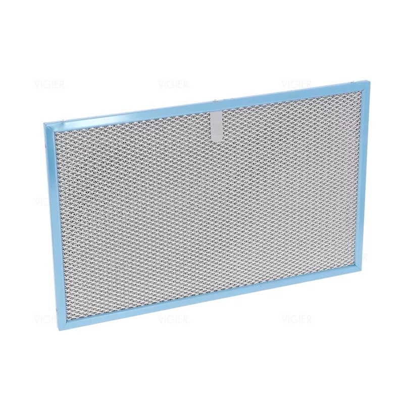 FILTRE CARBO METAL 401 X 247 MM POUR HOTTE RECYCLAGE NOVY