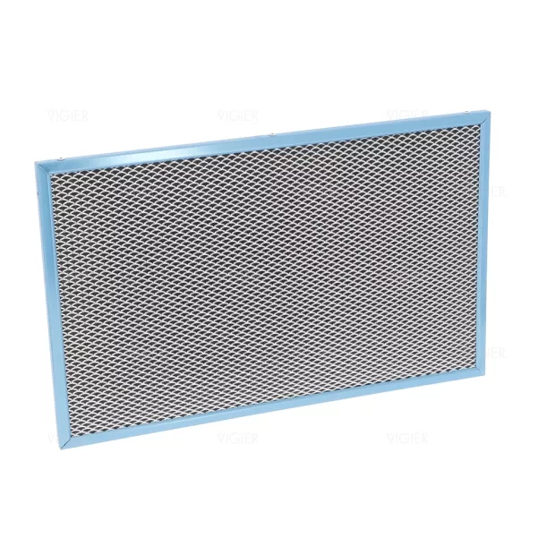 FILTRE CARBO METAL 401 X 247 MM POUR HOTTE RECYCLAGE NOVY