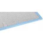 FILTRE CARBO METAL 401 X 247 MM POUR HOTTE RECYCLAGE NOVY