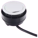 Prise blanche 16A. USB-A 1A-5V à encastrer plan travail