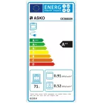 Four encastrable combiné vapeur 71l Asko
