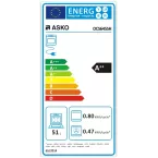 Four encastrable combiné vapeur inox Asko