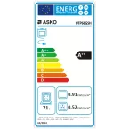 Four encastrable multifonction pyrolyse Asko OTP66GSH