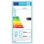 Four encastrable multifonction pyrolyse noir Asko