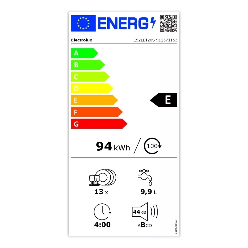 Lave vaisselle tout-intégrable Electrolux