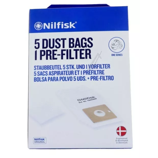 SAC ASPIRATEUR NILFISK SERIES COUPE GO FORCE 60 FORCE 66