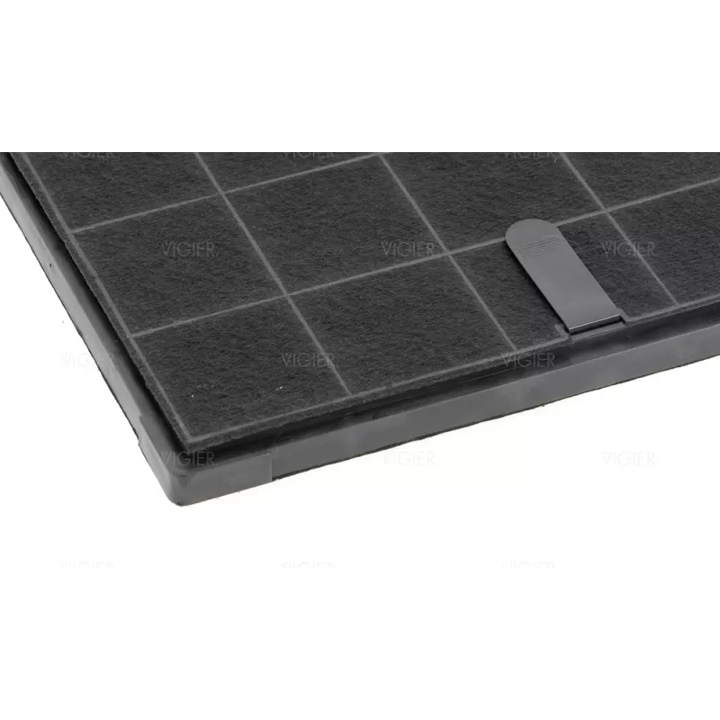 AFFCAF16 LOT DE 2 FILTRES A CHARBON HOTTE AIRFORCE 238X190X10MM