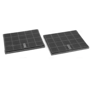 LOT DE 2 FILTRES A CHARBON HOTTE DE DIETRICH 238X190X10MM DHK470AE1