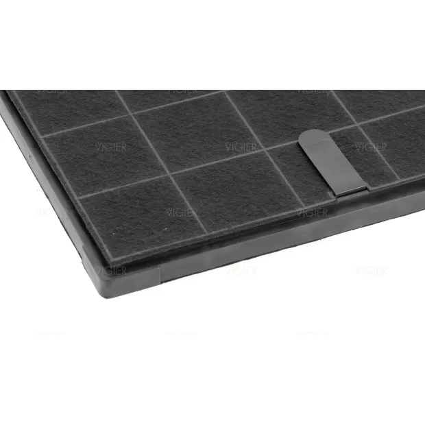 LOT DE 2 FILTRES A CHARBON HOTTE AIRFORCE 238X190X10MM FCHFL