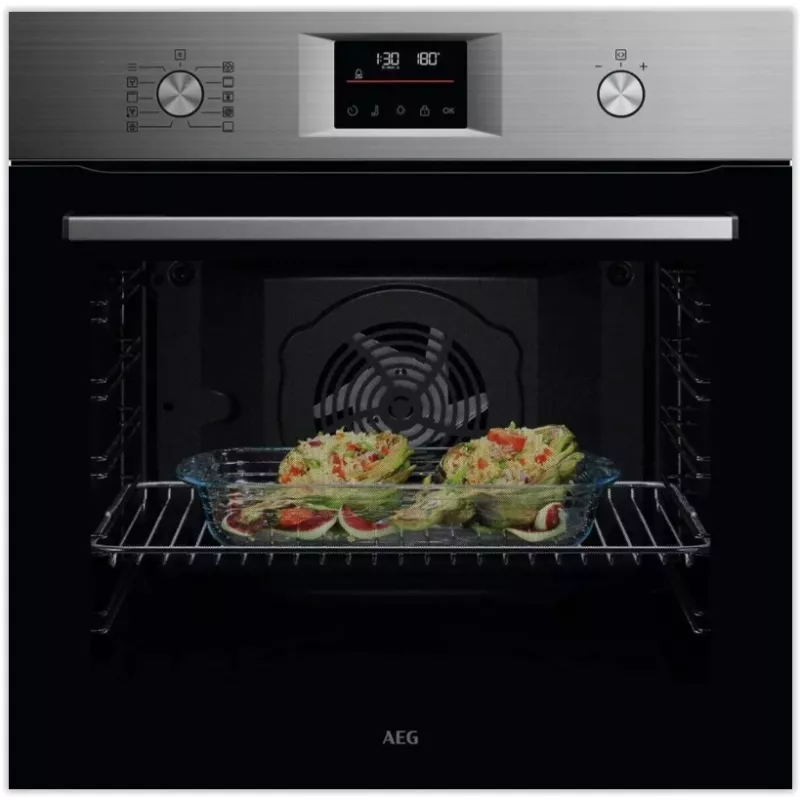 Four encastrable multifonction pyrolyse 72l Aeg