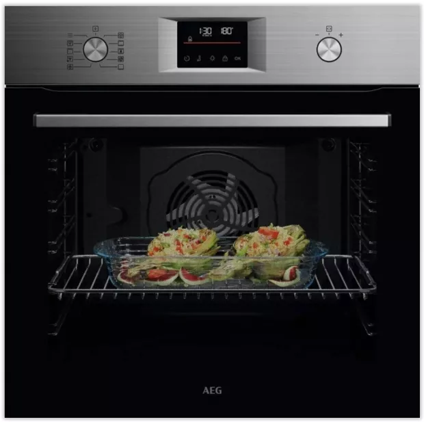 Four encastrable multifonction pyrolyse 72l Aeg